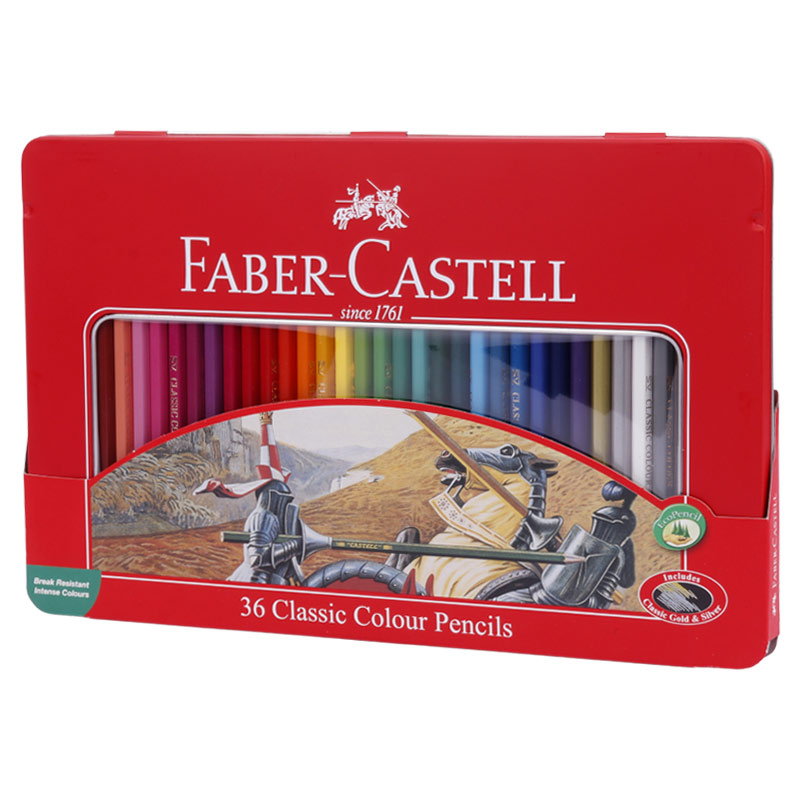 مداد رنگی 36 رنگ فابر کاستل Faber-Castell 115846