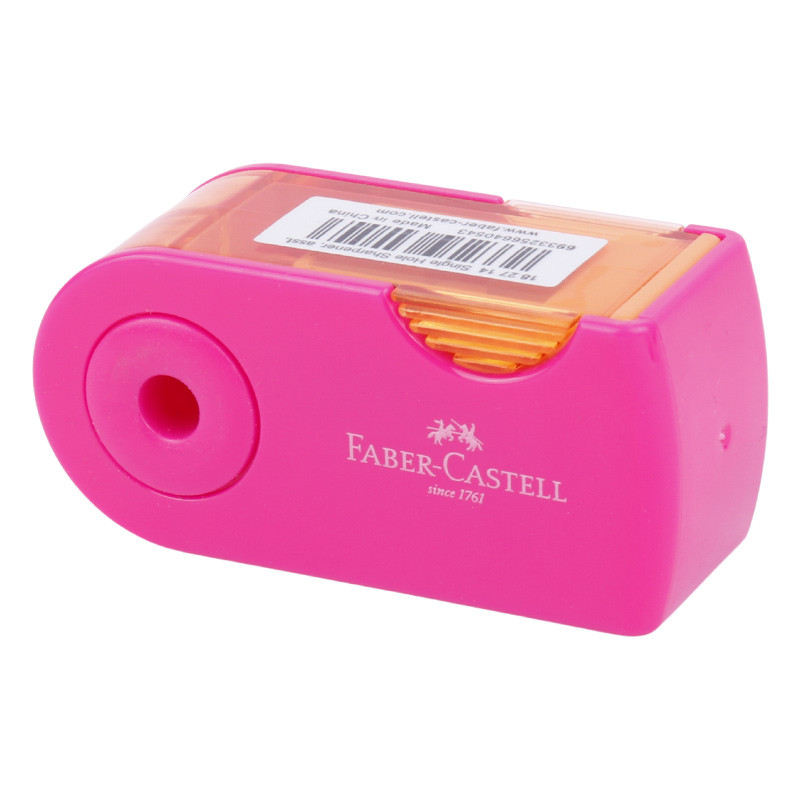 تراش پلاستیکی مخزن دار Faber-Castell No.182714
