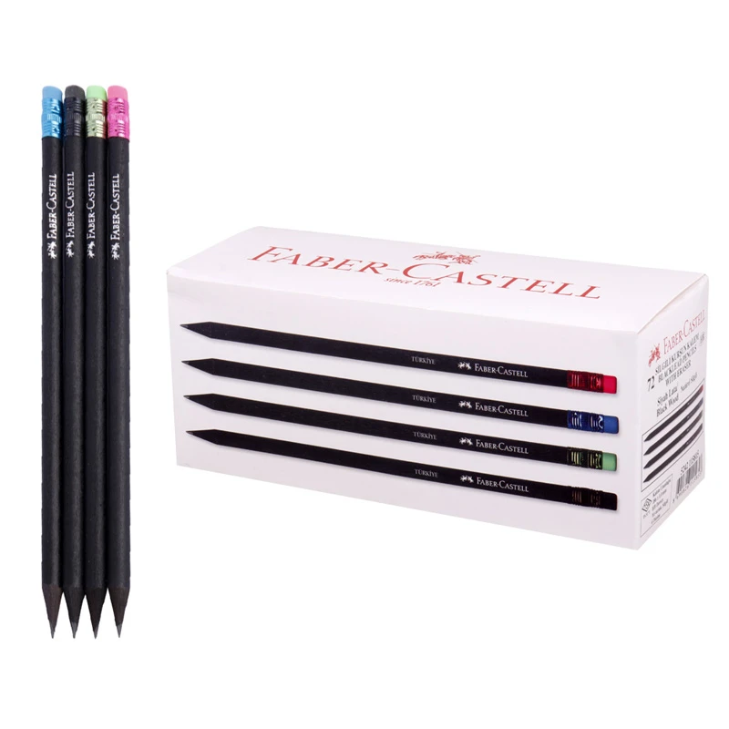 مداد مشکی فابر کاستل Faber-Castell بسته 72 عددی
