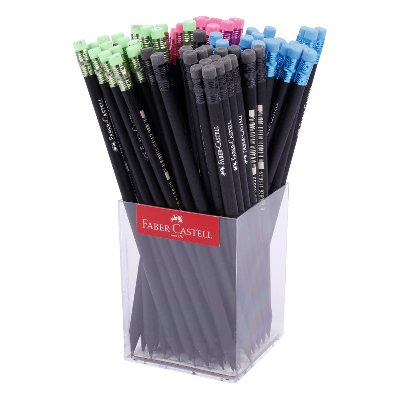 مداد مشکی فابر کاستل Faber-Castell بسته 72 عددی