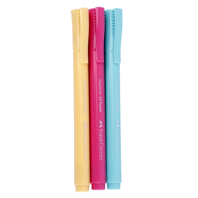 ماژیک هایلایت فابر کاستل Faber-Castell Textliner 38 Pastel بسته ۱۰ عددی