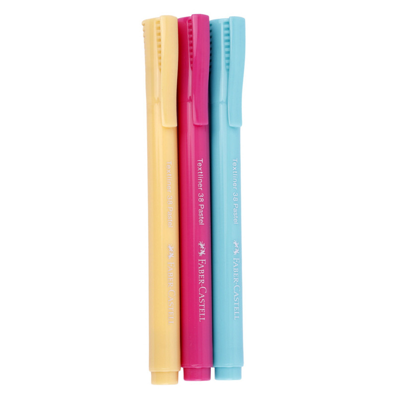 ماژیک هایلایت فابر کاستل Faber-Castell Textliner 38 Pastel بسته ۱۰ عددی