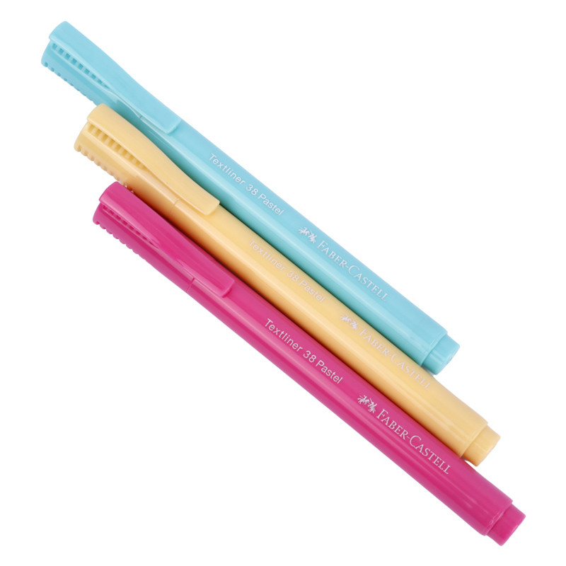ماژیک هایلایت فابر کاستل Faber-Castell Textliner 38 Pastel بسته ۱۰ عددی