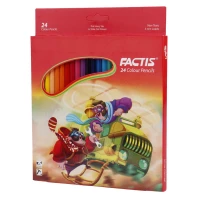 مداد رنگی 24 رنگ فکتیس Factis F07112324