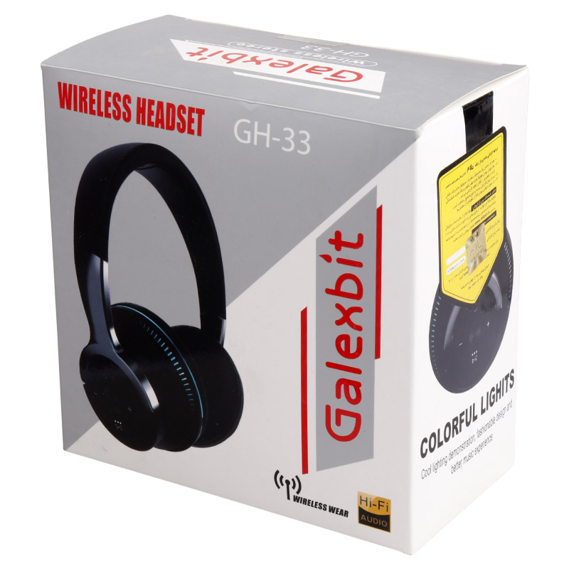 هدفون بلوتوثی رم خور Galexbit GH-33