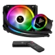 فن خنک کننده CPU گیم دیاس Gamdias Chione E2-120R ARGB