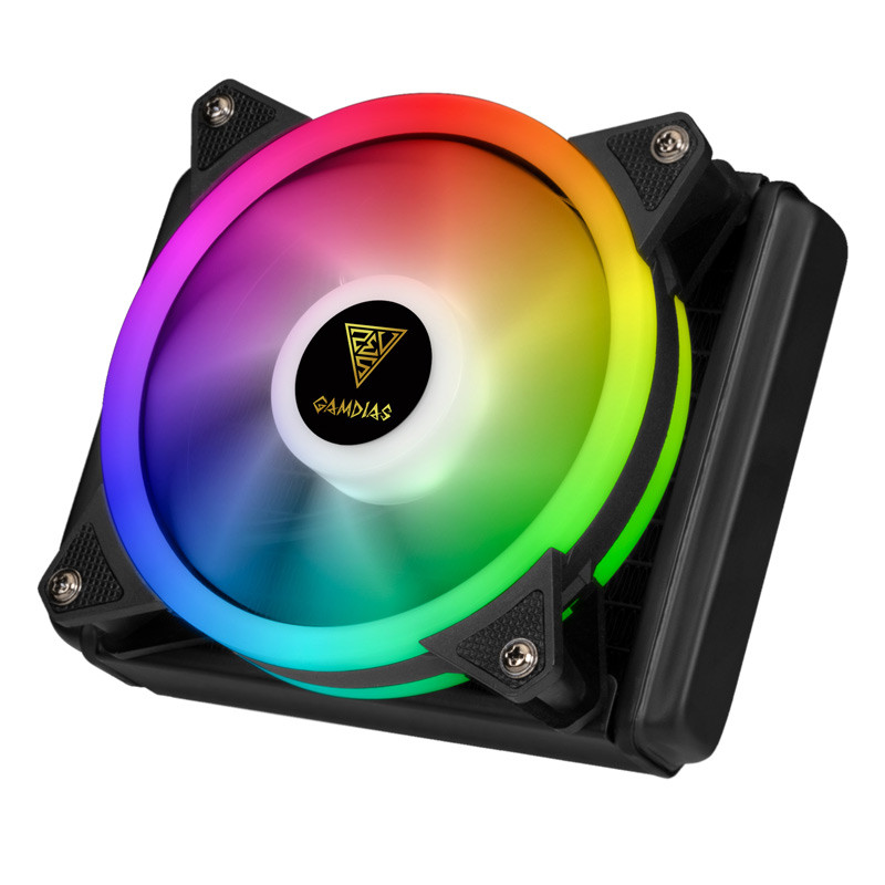 فن خنک کننده CPU گیم دیاس Gamdias Chione E2-120R ARGB