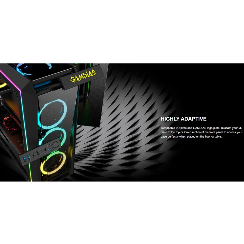 کیس کامپیوتر گیم دیاس Gamdias Talos P1A ARGB