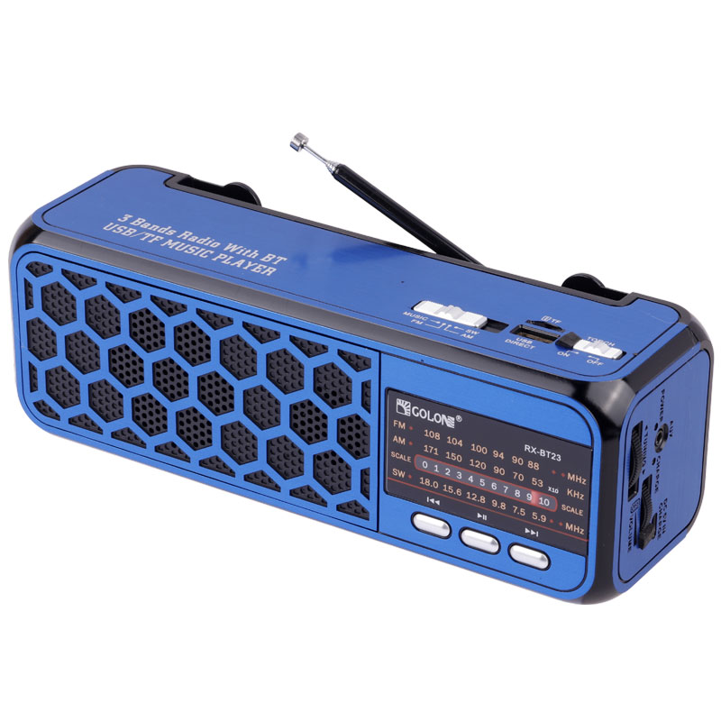 رادیو اسپیکر بلوتوثی رم و فلش خور Golon RX-BT23