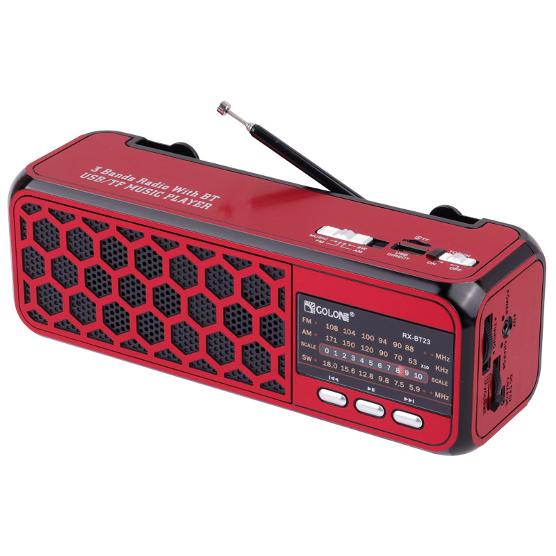 رادیو اسپیکر بلوتوثی رم و فلش خور Golon RX-BT23