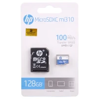 رم میکرو 128 گیگ اچ پی HP Mi330 U1 C10 100MB/s + خشاب