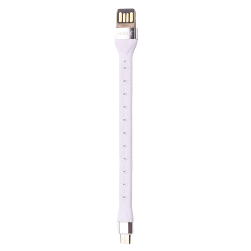 کابل کوتاه میکرو یو اس بی فست شارژ Hiska LX-1015 3A 15CM
