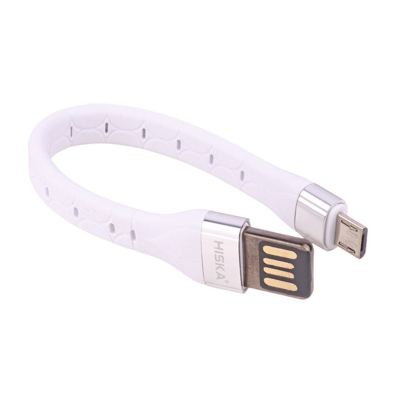 کابل کوتاه میکرو یو اس بی فست شارژ Hiska LX-1015 3A 15CM