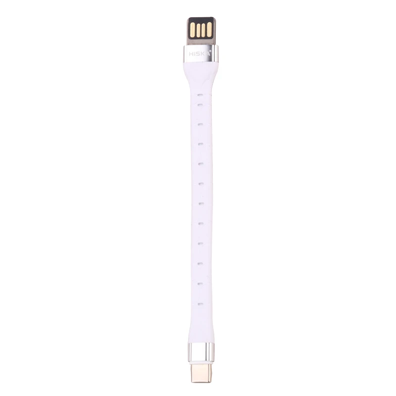 کابل کوتاه تایپ سی فست شارژ 3 آمپر هیسکا LX-1015 طول 15 سانتی متر