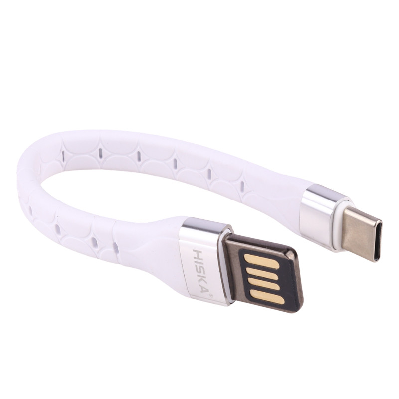 کابل کوتاه تایپ سی فست شارژ Hiska LX-1015 3A 15CM
