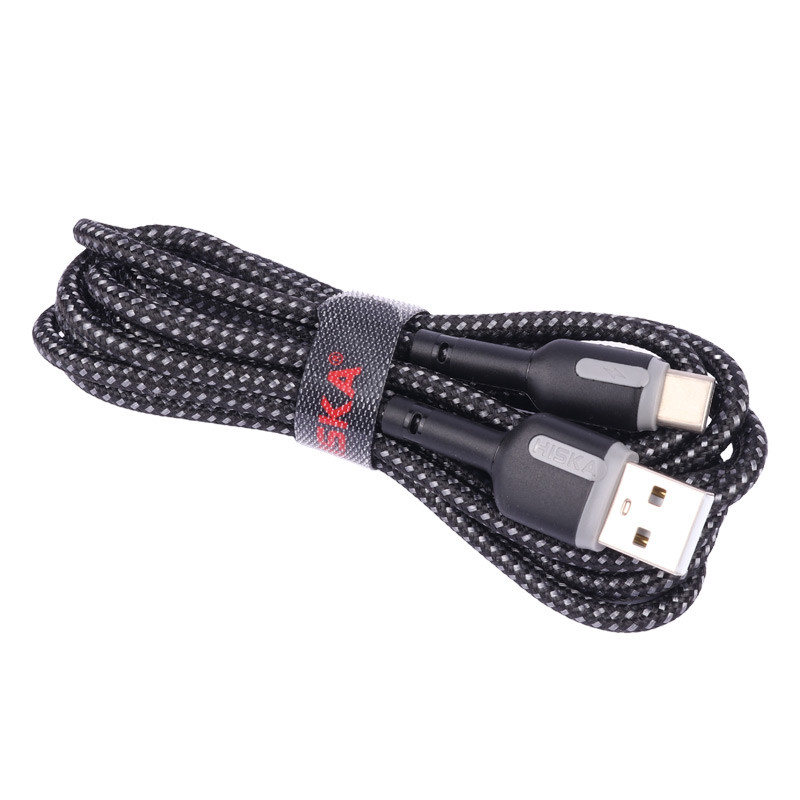 کابل تایپ سی فست شارژ Hiska LX-2022 3A 2m