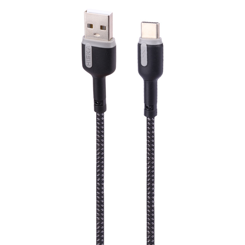 کابل تایپ سی فست شارژ Hiska LX-2022 3A 2m