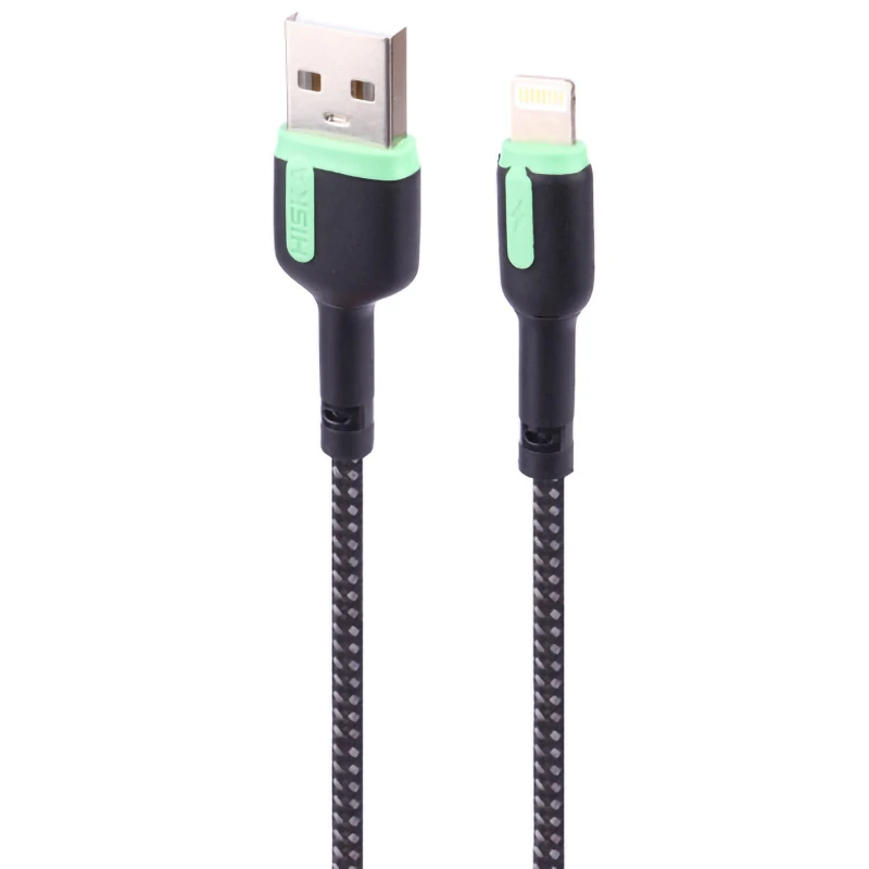 کابل لایتنینگ فست شارژ 3 آمپر هیسکا LX-835 طول 1 متر