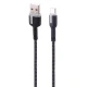 کابل میکرو یو اس بی فست شارژ 3 آمپر هیسکا LX-835 طول 1 متر