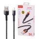 کابل میکرو یو اس بی فست شارژ 3 آمپر هیسکا LX-835 طول 1 متر