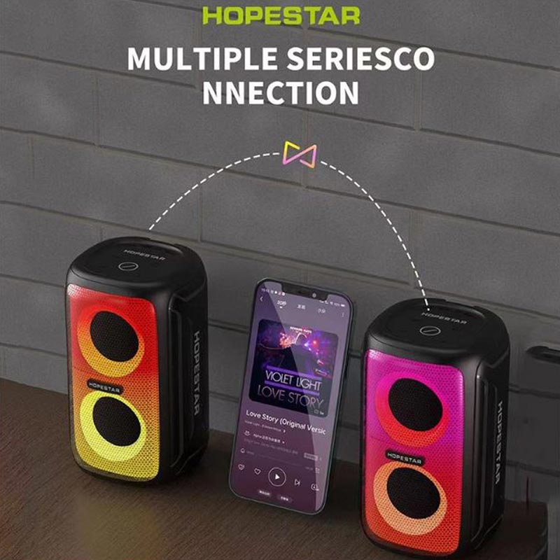 اسپیکر بلوتوثی رم و فلش خور Hopestar Party 110 mini