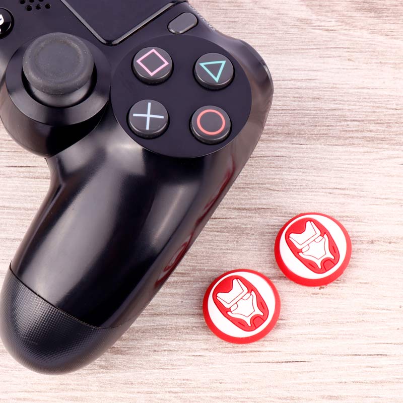 روکش آنالوگ دسته بازی Play Station/XBOX طرح Iron Man 2