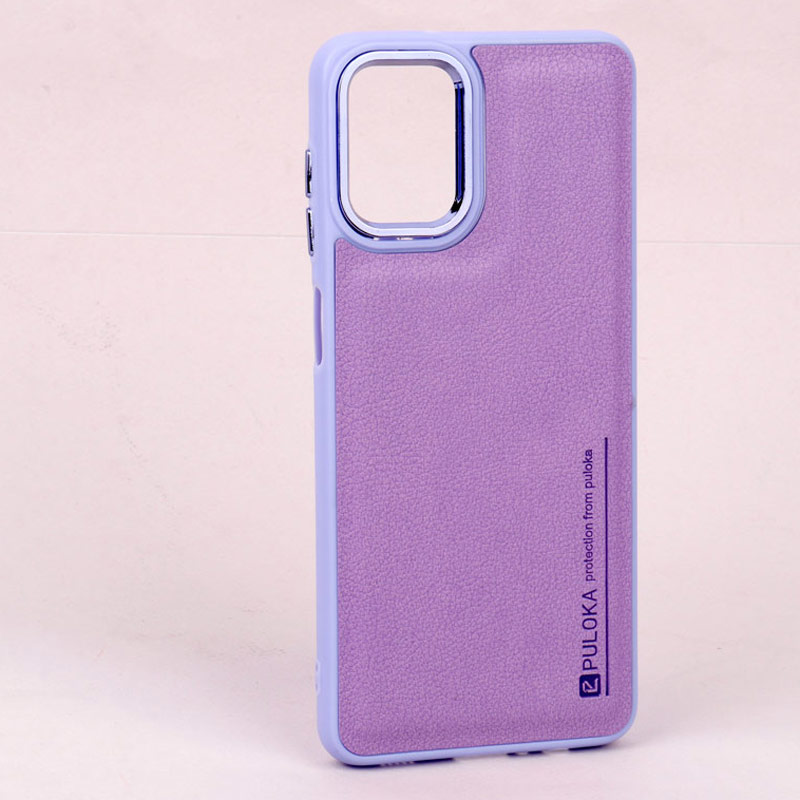قاب چرمی Puloka متال ایرون Samsung Galaxy A12