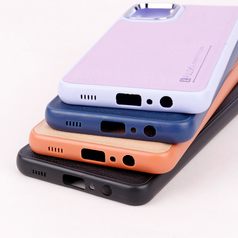 قاب چرمی Puloka متال ایرون Samsung Galaxy A12
