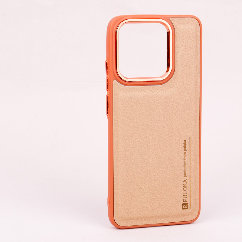قاب چرمی Puloka متال ایرون Xiaomi Redmi 10C