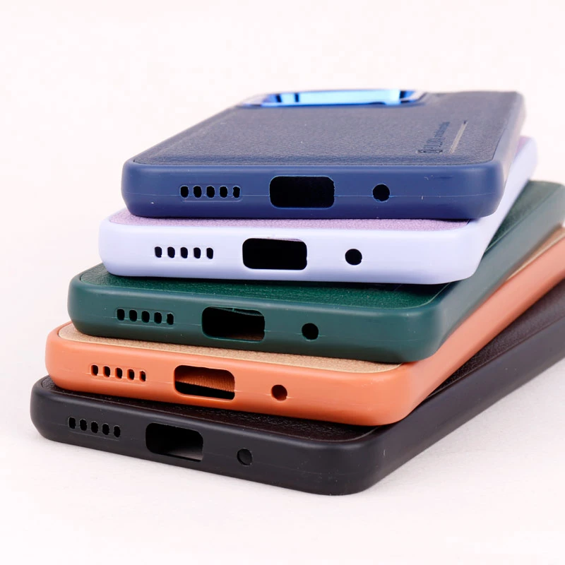 قاب چرمی Puloka شیائومی Redmi 10C متال ایرون