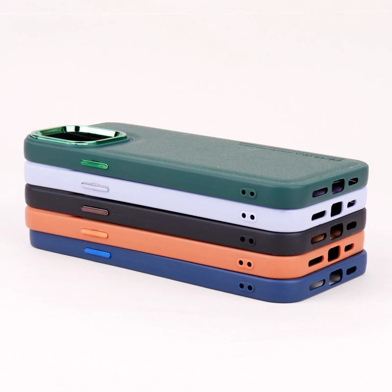 قاب چرمی Puloka آیفون iPhone 13 Pro Max متال ایرون