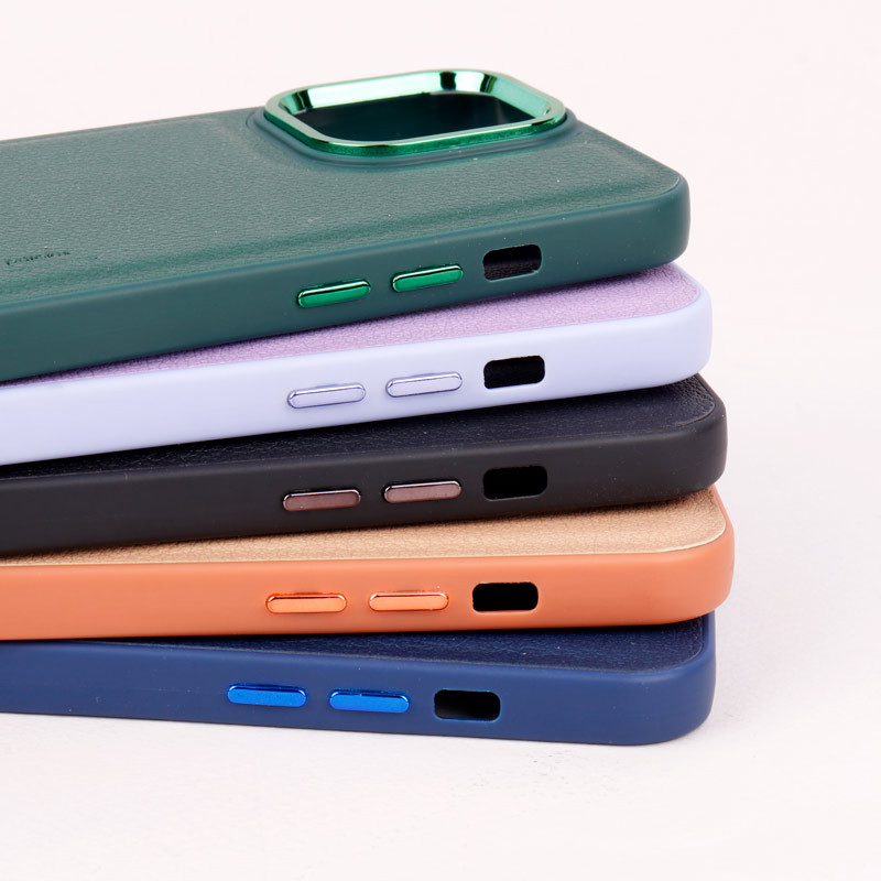 قاب چرمی Puloka متال ایرون iPhone 13 Pro Max