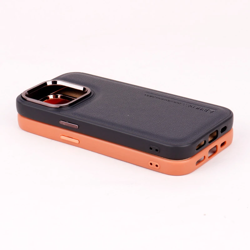 قاب چرمی Puloka آیفون iPhone 14 Pro متال ایرون