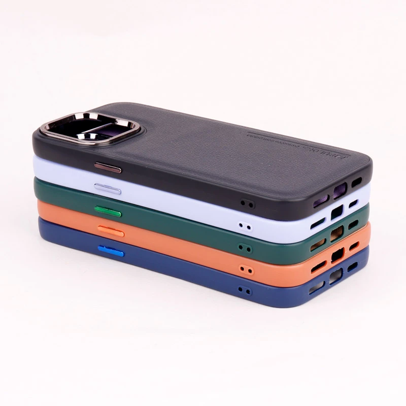 قاب چرمی Puloka آیفون iPhone 14 Pro Max متال ایرون