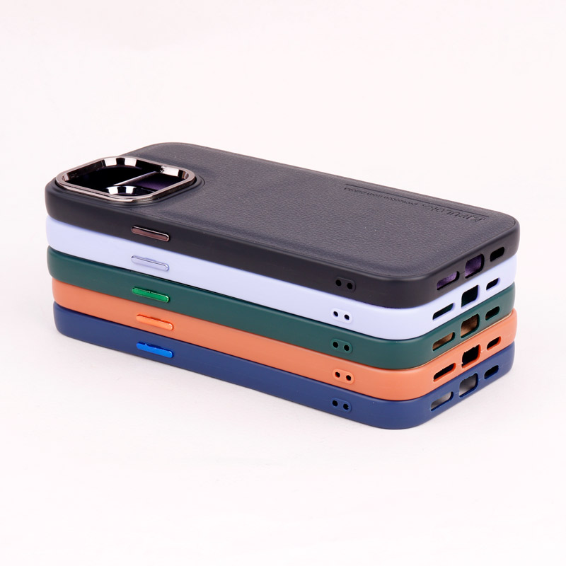 قاب چرمی Puloka متال ایرون iPhone 14 Pro Max
