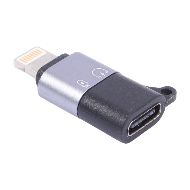 میکروفون یقه ای بی سیم K9 + تبدیل Type-C to Lightning