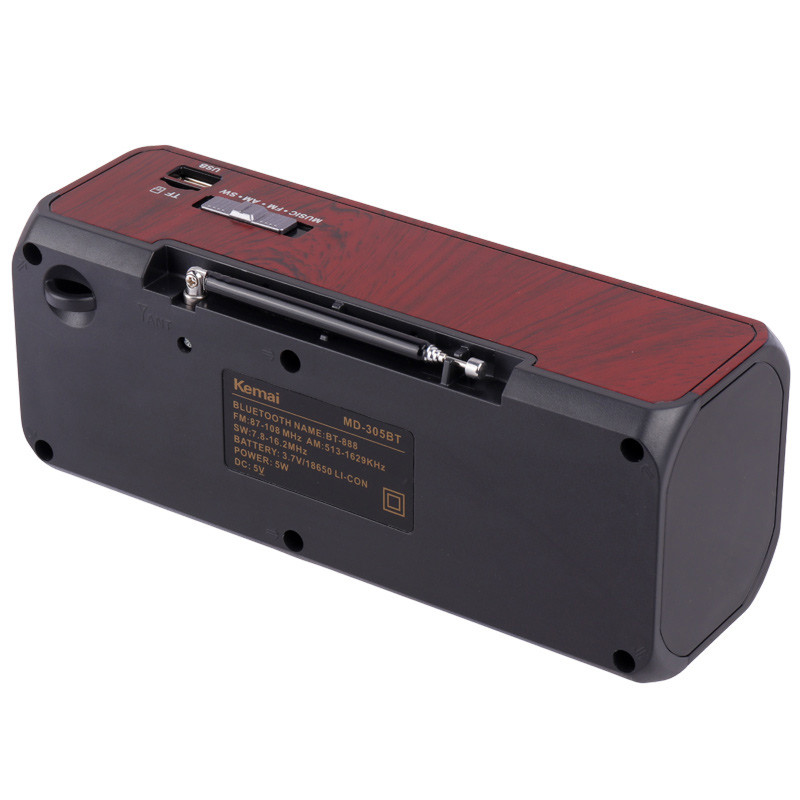رادیو اسپیکر بلوتوثی رم و فلش خور Kemai MD-305BT