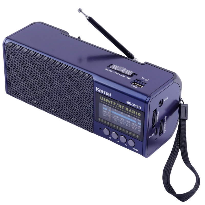 رادیو اسپیکر بلوتوثی رم و فلش خور Kemai MD-306BT