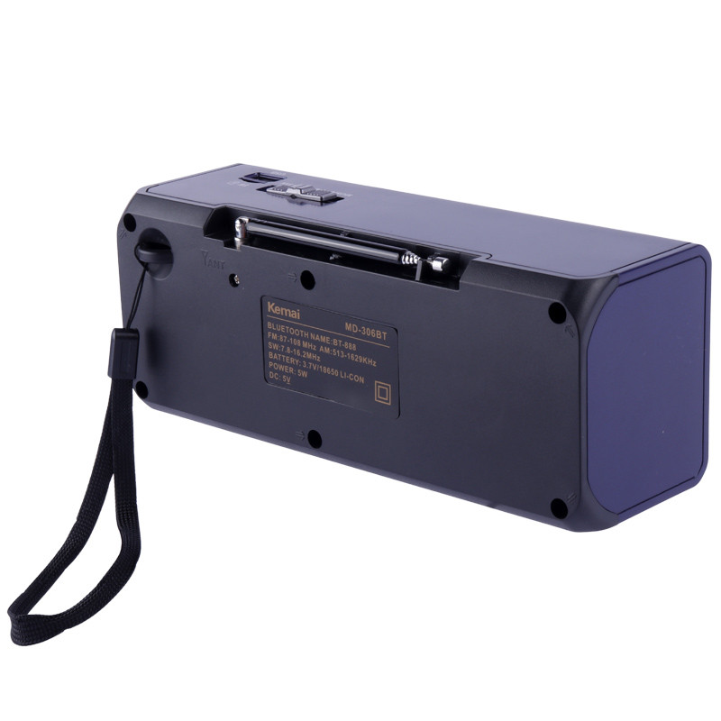 رادیو اسپیکر بلوتوثی رم و فلش خور Kemai MD-306BT