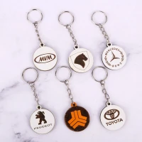 جاکلیدی چوبی طرح آرم ماشین