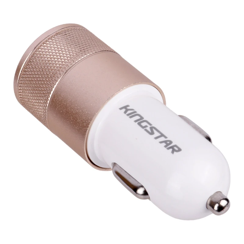 شارژر فندکی KingStar K Box50 2.1A 10.5W + هولدر + کابل 3 سر