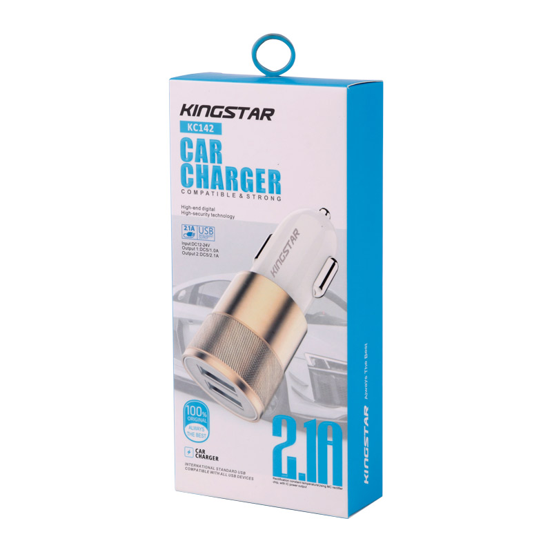 شارژر فندکی KingStar KC142 2.1A 10.5W