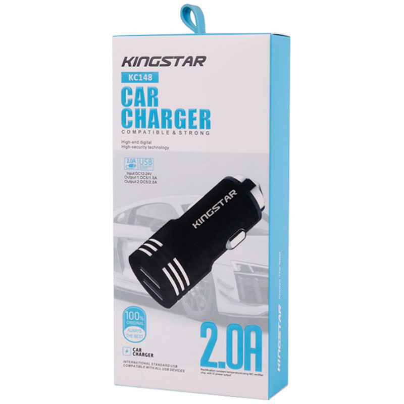 شارژر فندکی KingStar KC148 2A 10W