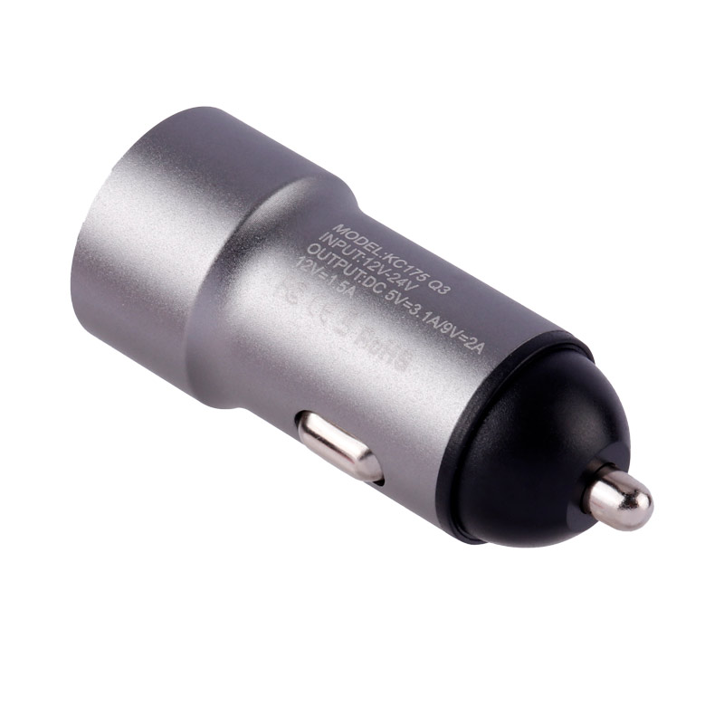 شارژر فندکی فست شارژ KingStar KC175 3.1A QC3.0 PD 18W