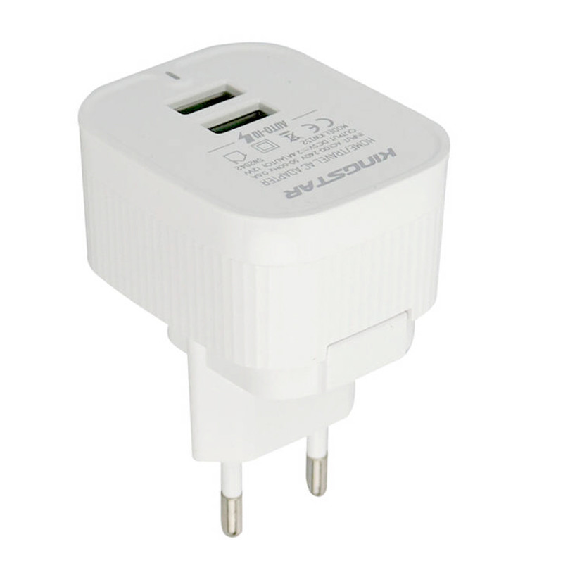 کلگی فست شارژ KingStar KW152 2Port 2.4A 12W