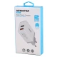 شارژر دیواری 12 وات کینگ استار KW155 i 2.4A + کابل آیفونی