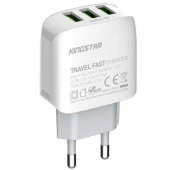 شارژر دیواری 17 وات کینگ استار KW163 3.4A