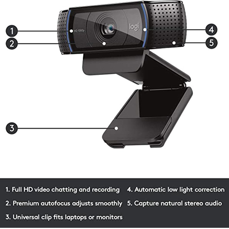 وبکم Logitech C920 Pro HD