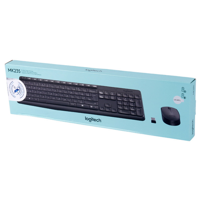کیبورد و موس بی سیم لاجیتک MK235