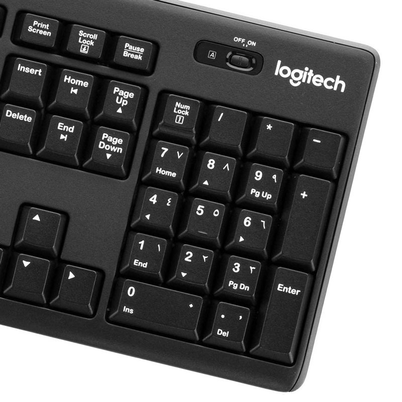 کیبورد و موس بی سیم لاجیتک MK270